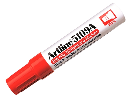 Artline 5109A Big Whiteboard Marker EK-5109A RED