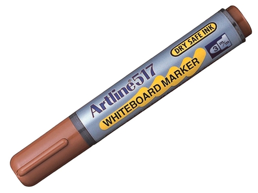 Artline 517 Whiteboard Marker EK-517 BROWN
