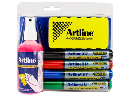 Artline 517 Whiteboard Marker EK-517CLEANINGKIT