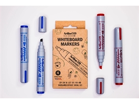 Artline 519 ECO-GREEN Whiteboard Marker EK-519/EC 2 Blue 2 Red