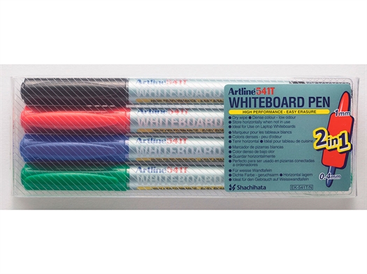 Artline 541T 2-in-1 Whiteboard Pen EK-541T/4W 94