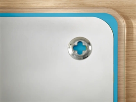 Leitz Cosy Glastavle Blå