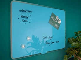 Leitz Cosy Glastavle Blå