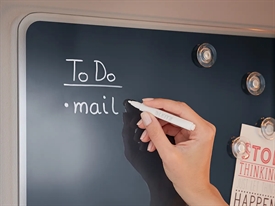 Leitz Cosy Glastavle Grå