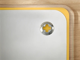 Leitz Cosy Glastavle Gul