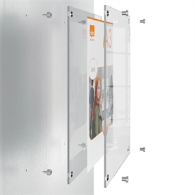 Nobo Akryl skilt Premium Plus t/montering A3