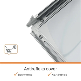 NOBO 1915736 Premium Plus Infostander med Skifteramme A3