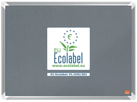 NOBO Premium Plus ECO Opslagstavle Grå Filt