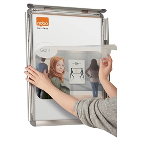 Nobo Clipdown Frame  70x50 cm Skifteramme