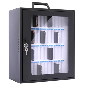 Mobilskab og Mobilhotel til 48 mobiltelefoner