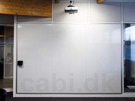 Hel væg med whiteboard  Vanerum MultiWall